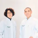Fotografía de Özlem Türeci y Ugur Sahin con la colaboración de Joe Miller