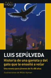 Portada Historia de una gaviota y del gato que le  enseño a volar