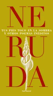 Portada Tus pies toco en la sombra y otros poemas inéditos