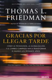 Portada Gracias por llegar tarde