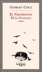 Portada El nacimiento de la filosofía