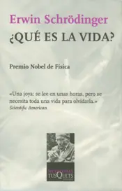 Portada Qué es la vida?