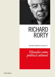 Portada Filosofía como política cultural