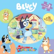 Portada BBC Bluey. Mi primer libro de rompecabezas