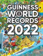 Portada Guinness World Records 2022 (Ed. Latinoamérica)