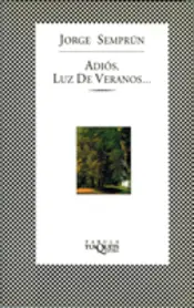 Portada Adiós, luz de veranos...